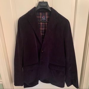 Brooks Brothers navy corduroy dress jacket.